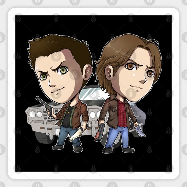 Supernatural Magnet by Luisocscomics